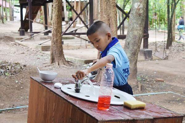 タイ子供の村学園孤児院教育