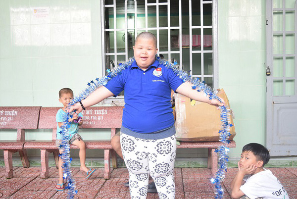 ベトナムでは重度の障がいを持つ子どもの治療施設を支えています
