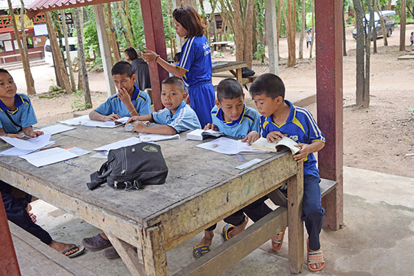 タイ子供の村学園孤児院自主性