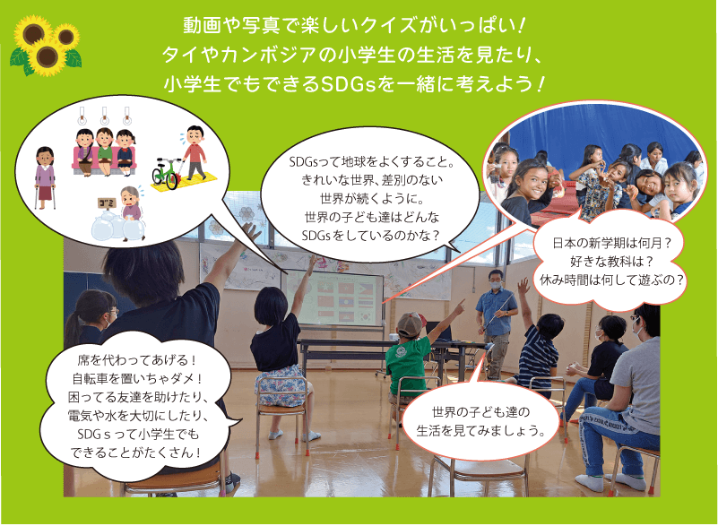 小学生でもできるSDGsお話し会